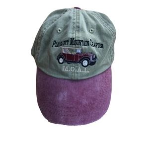 MOAL Pleasant Mountain Chapter Maine Obsolete Auto League Cap Hat Dad Adjustable